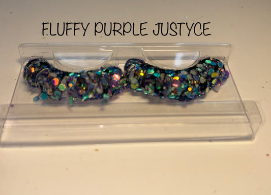 Fluffy Purple Justyce